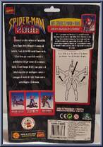 Spider-Man (Air Strike) from Spider-Man (2000) - 2000 manufactured by Toy Biz [Back]