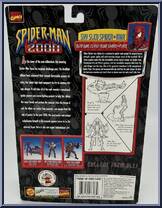 Spider-Man (Sky Sled) from Spider-Man (2000) - 2000 manufactured by Toy Biz [Back]