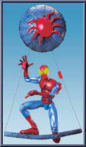 Spider-Man (Spider-Sense) from Spider-Man (2000) - Series  3 manufactured by Toy Biz [Loose]