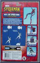 Spider-Man (Web-Line) from Spider-Man (2000) - Series 10 manufactured by Toy Biz [Back]