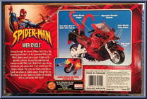 Web Cycle from Spider-Man (2000) - Vehicles manufactured by Toy Biz [Back]
