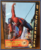 Action Figure Store & Play Carry Case from Spider-Man 2 - Movie - Accessories manufactured by Toy Biz [Loose]