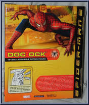 Doc Ock from Spider-Man 2 - Movie - 12" Poseable Action Figures manufactured by Toy Biz [Back]