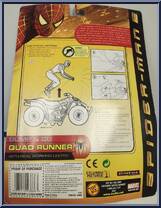Quad Runner from Spider-Man 2 - Movie - Bump & Go Cycle manufactured by Toy Biz [Back]