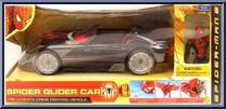 Spider Glider Car (Black) (with Spider-Man) Action Figure