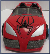 Spider Glider Car (Red) (with Spider-Man) from Spider-Man 2 - Movie - Accessories manufactured by Toy Biz [Loose]