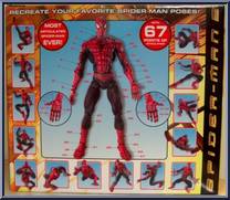 Spider-Man (18" Super Poseable) from Spider-Man 2 - Movie - Other Figures manufactured by Toy Biz [Back]