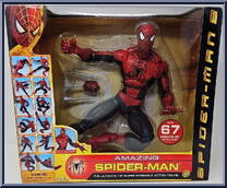 Spider-Man (18" Super Poseable) from Spider-Man 2 - Movie - Other Figures manufactured by Toy Biz [Front]