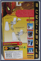 Spider-Man (Rapid Punch) from Spider-Man 2 - Movie - Series 2 manufactured by Toy Biz [Back]