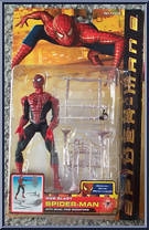 Spider-Man (Web Blast) from Spider-Man 2 - Movie - Series 3 manufactured by Toy Biz [Front]