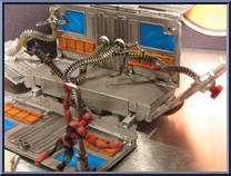 Train Battle Playset from Spider-Man 2 - Movie - Accessories manufactured by Toy Biz [Loose]