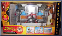 Train Battle Playset from Spider-Man 2 - Movie - Accessories manufactured by Toy Biz [Front]