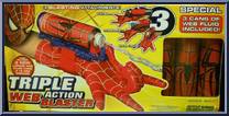 Triple Action Web Blaster from Spider-Man 2 - Movie - Role Playing manufactured by Toy Biz [Front]