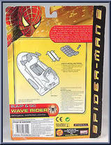 Wave Rider from Spider-Man 2 - Movie - Bump & Go Cycle manufactured by Toy Biz [Back]