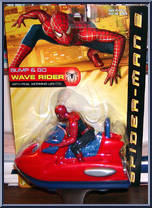 Wave Rider from Spider-Man 2 - Movie - Bump & Go Cycle manufactured by Toy Biz [Front]