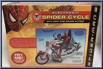 Web Cycle (Chopper) from Spider-Man 2 - Movie - Accessories manufactured by Toy Biz [Back]