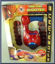 Web Disk Shooter from Spider-Man 2 - Movie - Role Playing manufactured by Toy Biz [Front]