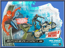 New Goblin (Spider Slayer) from Spider-Man 3 - Movie - Webworld Racers manufactured by Hasbro [Front]