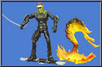 New Goblin from Spider-Man 3 - Movie - Unleashed 360 manufactured by Hasbro [Loose]