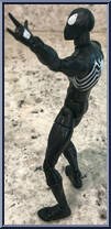 Spider-Man (Black Costume) from Spider-Man - Classics - Series 1 manufactured by Toy Biz [Loose]