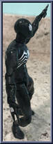Spider-Man (Black Costume) from Spider-Man - Classics - Series 1 manufactured by Toy Biz [Loose]