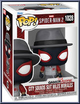 City Sounds Suit Miles Morales from Spider-Man - Spider-Man 2 Pop! manufactured by Funko [Front]