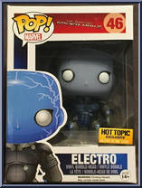 Electro (Metallic) (Glows in the Dark) from Spider-Man - Amazing Spider-Man 2 Pop! manufactured by Funko [Front]