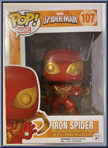 Iron Spider from Spider-Man - Spider-Man Pop! manufactured by Funko [Front]