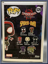 Miles Morales from Spider-Man - Spider-Man Into the Spiderverse Pop! manufactured by Funko [Back]