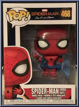 Spider-Man (Hero Suit) from Spider-Man - Spider-Man Far From Home Pop! manufactured by Funko [Front]