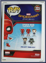 Spider-Man (Homemade Suit) (Masked) from Spider-Man - Spider-Man Homecoming Pop! manufactured by Funko [Back]