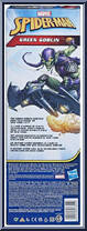Green Goblin from Spider-Man - Titan Hero Series manufactured by Hasbro [Back]