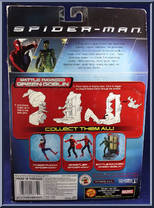 Green Goblin (Battle Ravaged) from Spider-Man - Movie - Series 3 manufactured by Toy Biz [Back]