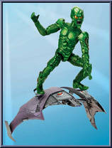 Green Goblin (Super Poseable) from Spider-Man - Movie - Series 1 manufactured by Toy Biz [Loose]