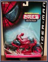 Spider-Man Moto from Spider-Man - Movie - Bump & Go Cycle manufactured by Toy Biz [Front]