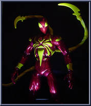 Spider-Man (Iron) from Spider-Man Origins - Series 2 manufactured by Hasbro [Loose]