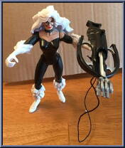 Black Cat from Spider-Man - Spider-Wars manufactured by Toy Biz [Loose]