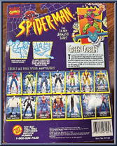 Green Goblin from Spider-Man - Animated - Series 3 manufactured by Toy Biz [Back]
