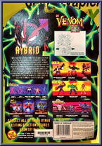 Hybrid from Spider-Man - Venom - Planet of the Symbiotes manufactured by Toy Biz [Back]