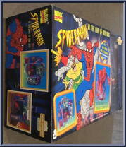 In the Lair of Doc Ock from Spider-Man - Mini-Playcases manufactured by Toy Biz [Side]