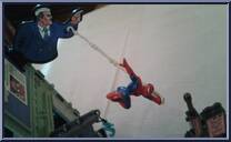 Kingpin's Crime Central  from Spider-Man - Mini-Playcases manufactured by Toy Biz [Loose]