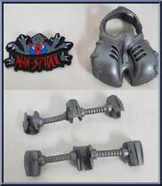 Man-Spider from Spider-Man - Animated - Series 6 manufactured by Toy Biz [Loose]
