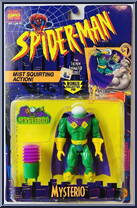 Mysterio from Spider-Man - Animated - Series 4 manufactured by Toy Biz [Front]