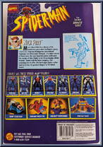 Nick Fury from Spider-Man - Animated - Series 5 manufactured by Toy Biz [Back]