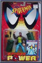 Peter Parker (Spider-Sense) from Spider-Man - Spider Power - Series 2 manufactured by Toy Biz [Front]