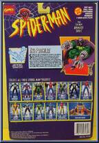 Prowler from Spider-Man - Animated - Series 4 manufactured by Toy Biz [Back]