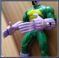 Prowler from Spider-Man - Animated - Series 4 manufactured by Toy Biz [Loose]