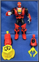 Radioactive Spider Armor from Spider-Man - Techno Wars manufactured by Toy Biz [Loose]
