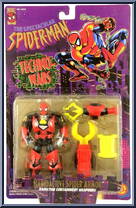 Radioactive Spider Armor from Spider-Man - Techno Wars manufactured by Toy Biz [Front]