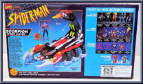 Scorpion Spider Slayer (with Spider-Man) from Spider-Man - Animated - Accessories manufactured by Toy Biz [Back]